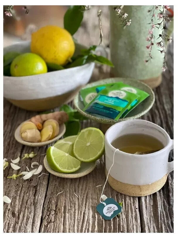 ORGANIC INDIA TEA TULSI CLEANSE 25 TEABAGS - Pack of 5  Free Shipping